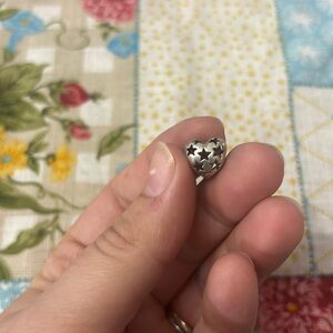 Authentic Pandora Starry Heart Charm